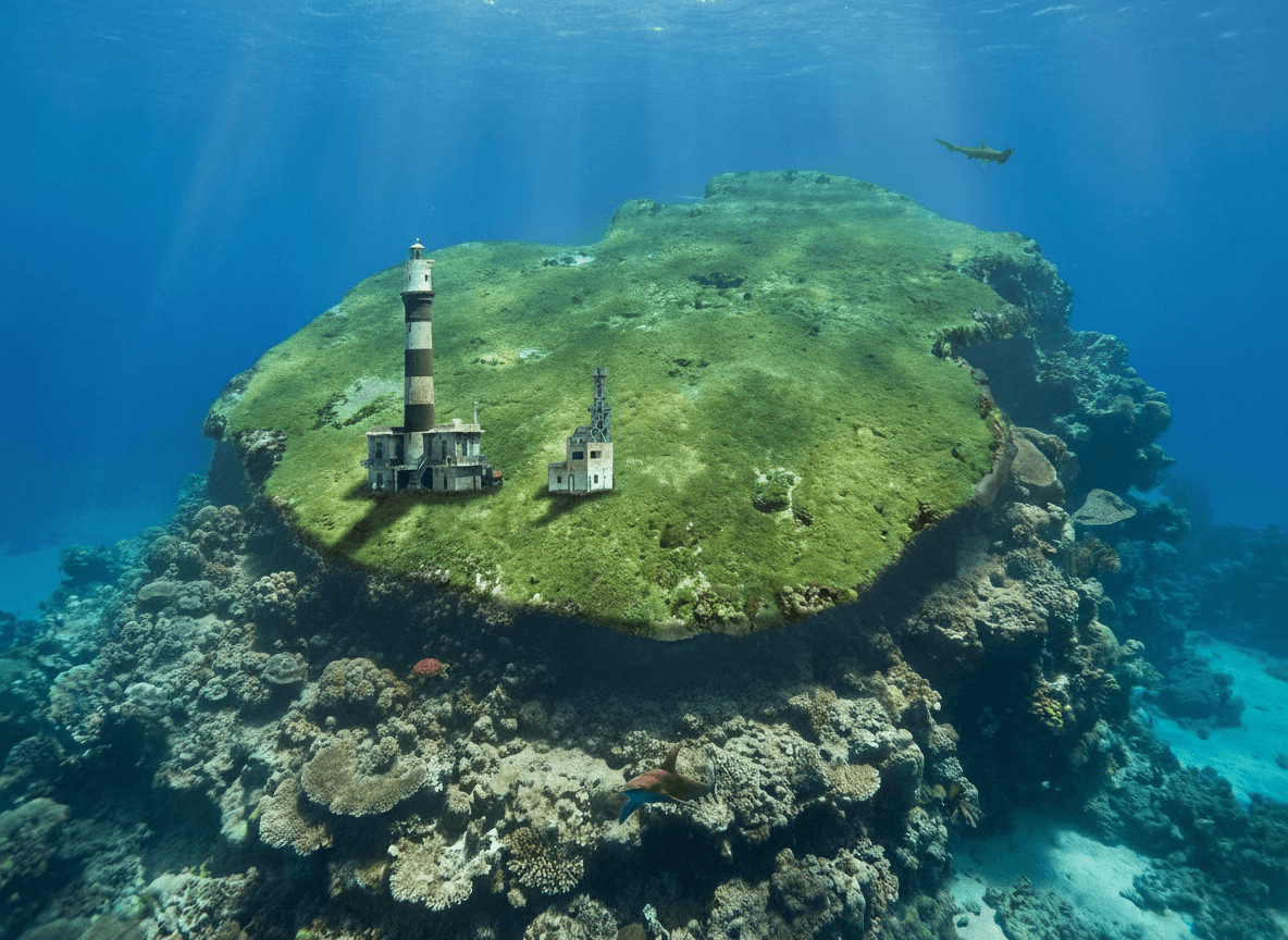 Deadalus Reef - Dive Map