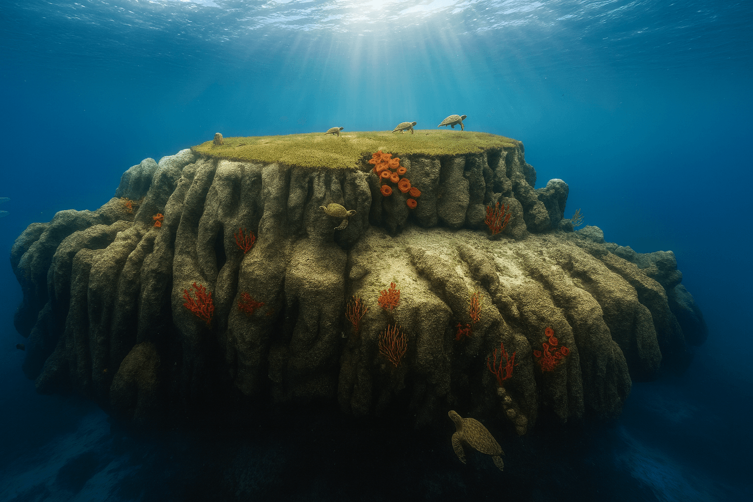 Panorama Reef - Dive Map