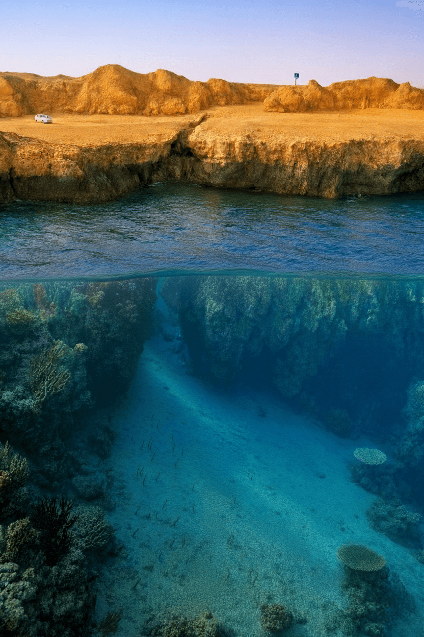 Eel Garden - Dive Map