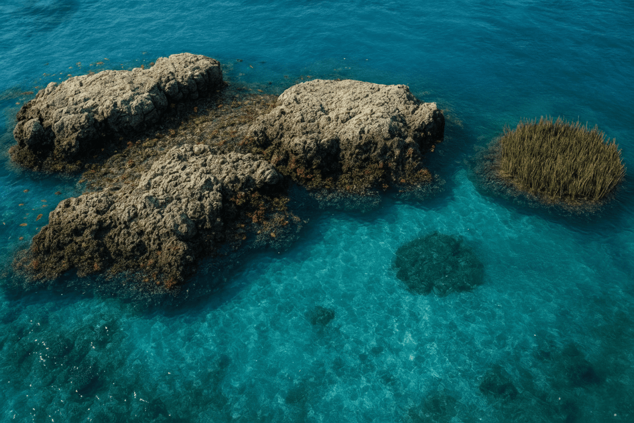 Shaab Eshta - Dive Map