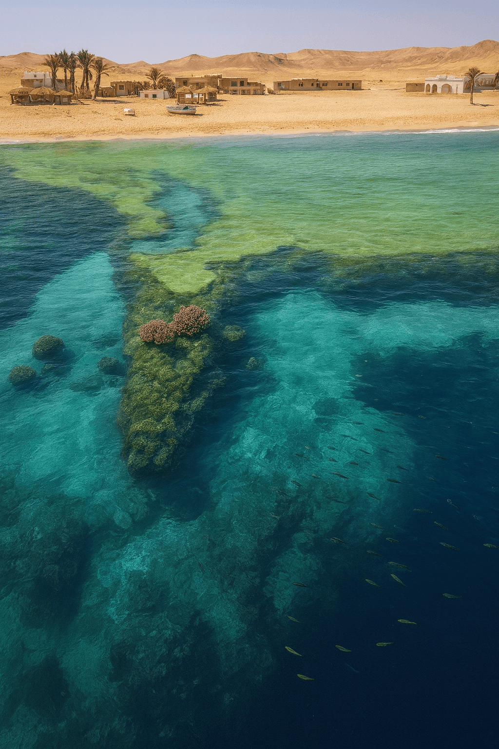 Eel Gardens - Dive Map