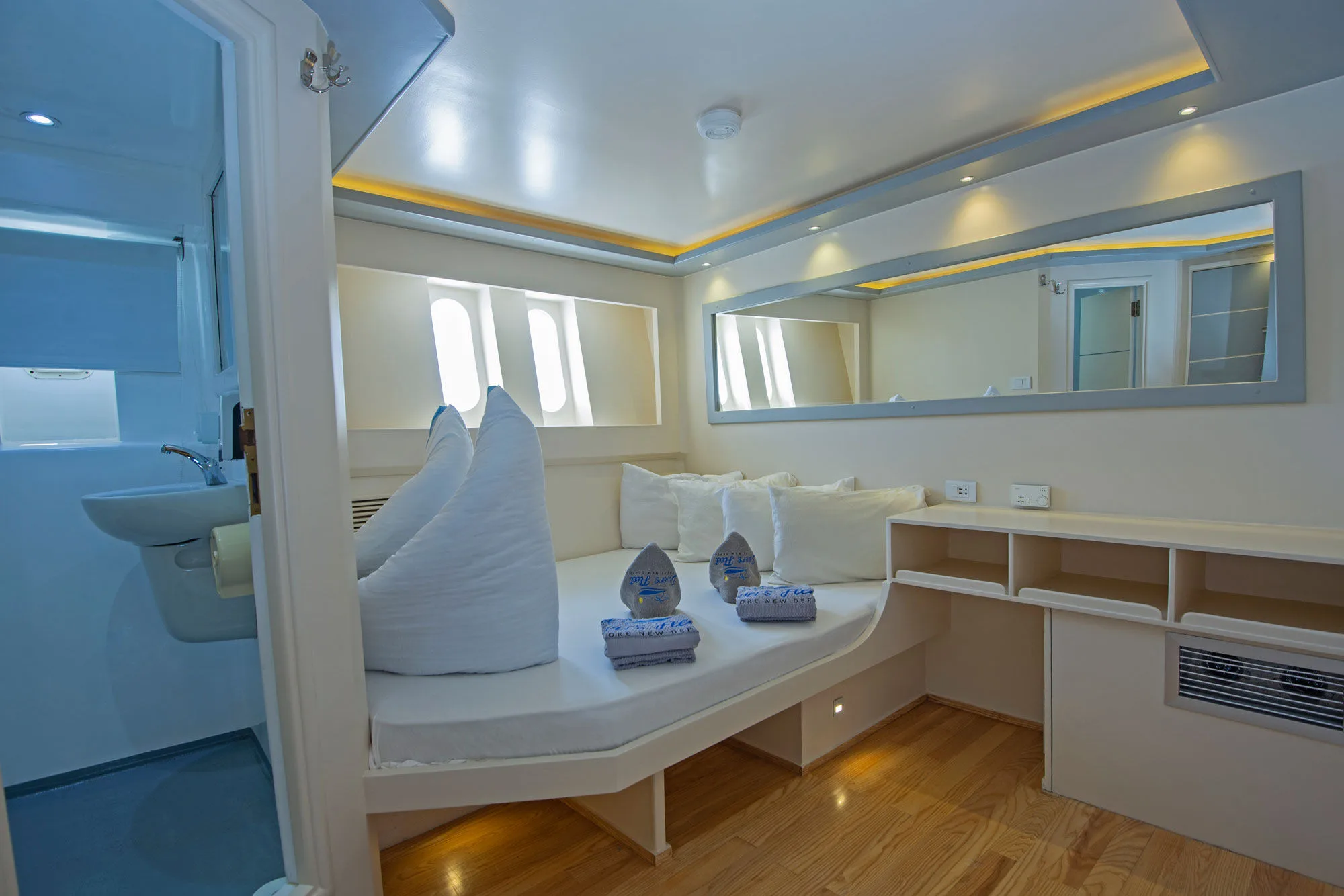 Lower Deck Cabins 1-8