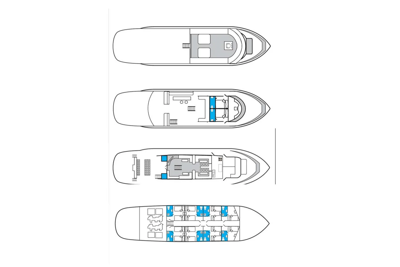 Golden Dolphin deck plan and vessel layout 1