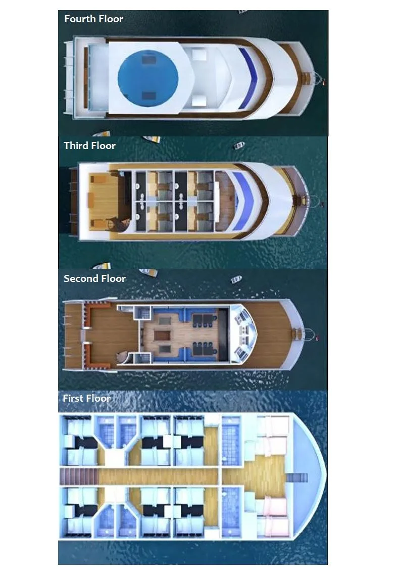 New Sambo deck plan and vessel layout 1